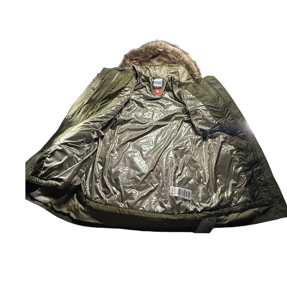 Columbia Women's 3-in-1 Interchange Winter Parka - Olive Green - XS - Picture 10 of 16